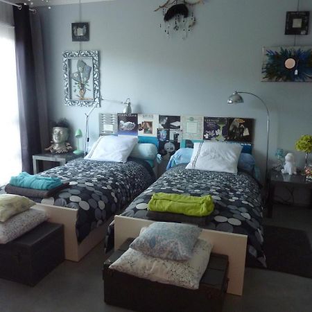 Loft Atypique Bed & Breakfast Villeneuve-de-Riviere Luaran gambar